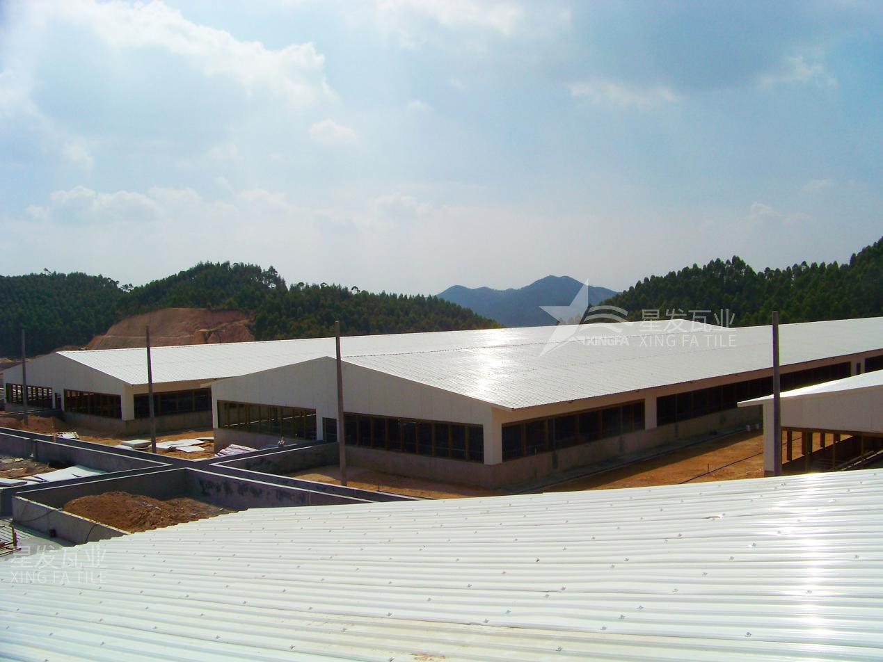 合成樹脂瓦施工安裝用什么材料搭建架子，鋼結(jié)構(gòu)搭建樹脂瓦